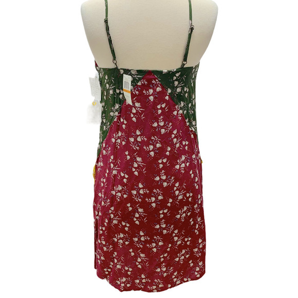 Coco + Jaimeson NWT Floral Colorblock Mini Dress - Picture 5 of 13